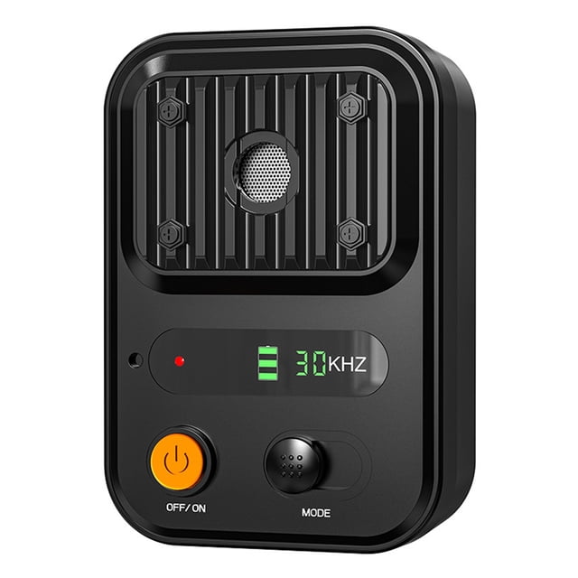 Dispositif de Dissuasion pour Chien Répulsif Résistant à l'Eau Rechargeable Portable 3 Modes Multifonctionnel pour Intérieur Extérieur