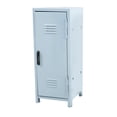 thumbnail image 3 of Mini Locker Girls Lockbox con cerradura y llave Organizador de almacenamiento de escritorio de metal para azul, 3 of 9
