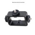 thumbnail image 3 of Holder Flash Bracket Adapter Bracket for Live Broadcast Selfie Camera Phones 1/4 Hole Metal Three-Po, 3 of 5