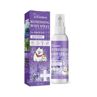Vikakiooze Natural Conditioning Qualities Premium Scented Perfume Body Spray For Pet Super Deodorizing Spray For Dogs