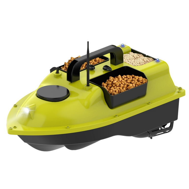 Wireless GPS Fishing Bait Boat with 3 Bait Containers Remote