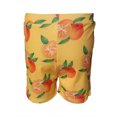 thumbnail image 4 of Faithtur Family Matching Swimsuit, Orange Print Sleeveless Bikini Set Swimming Trunks Bathing Suit, 4 of 5