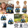 thumbnail image 4 of Kuiaobaty Cat Print 4 Pcs Backpack and Lunch Box Set for Girls Starry Night Print Backpack and Pencil Case with Zipper Insulated Lunch Bag and Water Bottle Sleeve for School, 4 of 7