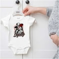 thumbnail image 5 of Cool Loyalty Chicana Clown Tattoo Romper Boys or Girls Infant Baby Brisco Brands 24M, 5 of 6