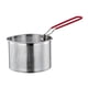 thumbnail image 3 of Escurridor de pasta de acero inoxidable, colador de fideos, cesta para freír, espumadera para alimentos 14 centímetros, 3 of 9