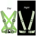 thumbnail image 4 of hirigin High Visibility Safety Reflective Vest, High Elasticity Breathable Bright Colors Waistcoat for Walking, Cycling, 4 of 4
