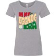 thumbnail image 3 of Inktastic In My Eggnog Era Christmas Holiday Treat Women's T-Shirt, 3 of 5