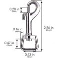 thumbnail image 4 of 10 pcs Swivel snap Hooks silver, 4 of 4