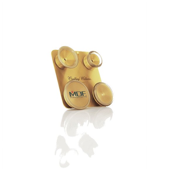 Pediatric and Neonatal Attachments with Clip - For ProCardial Titanium Stethoscope - Gold
