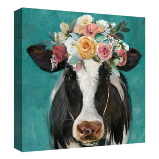Primary Cowlers by Sean Parnell Wrapped Canvas Art Painting Print