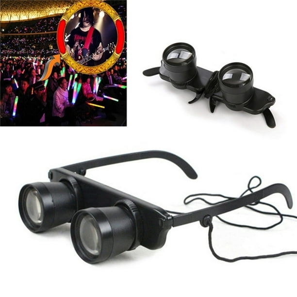 3 In 1 Hand Free Binoculars Glasses Portable Fishing Magnifying Glass HD  Head Mounted Binoculars For Outdoor Fishing Hunting 