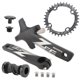 thumbnail image 5 of Cranquición de Bicicleta de 170 Mm de Bicicleta de Montaña de 104/64 BCD, Eje de La Rueda de La Rueda Del Soporte Inferior Del Soporte para 34T Macarena Brazo de manivela de bicicleta, 5 of 7
