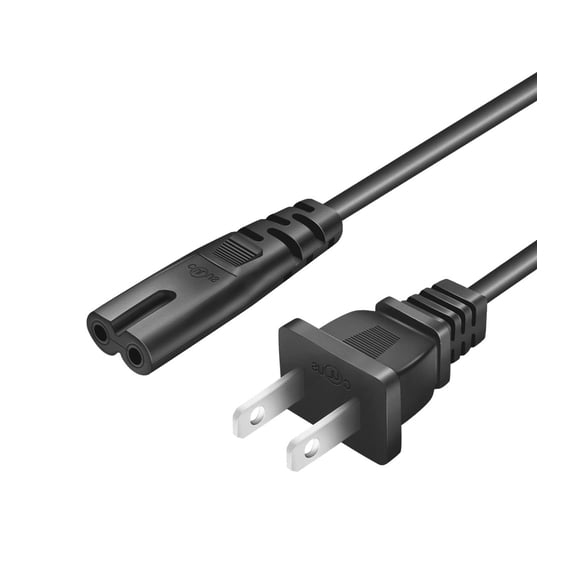 TianQiW AC Power Cord Compatible with JBL PartyBox 100 110 200 300 710 1000 and ONN. 7 Speakers 2 Prong Cable 6FT