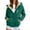 Green-A, variant on Fleece Lined Thick Hoodies for Women 2025 Winter Long Sleeve Zip Up Graphic Hooded Sweatshirt with Pockets Jacket Coat