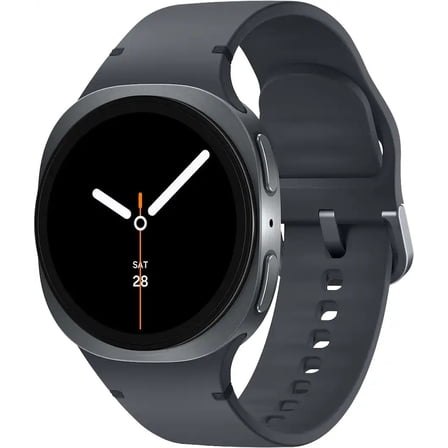 Restored Samsung Galaxy Watch 8 (GPS   Cellular) 44MM Graphite Graphite Sport Band (Refurbished)