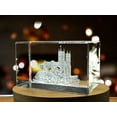 thumbnail image 7 of Westminster Abbey 3D Engraved Crystal Keepsake Souvenir, 7 of 7