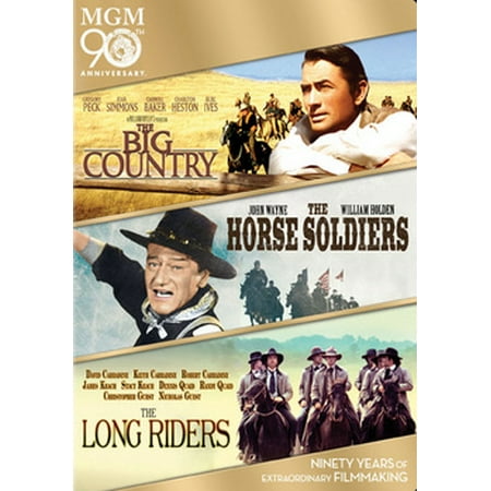 The Big Country / The Horse Soldiers / The Long Riders (DVD)
