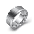 thumbnail image 1 of facefd Men Stainless Steel 8mm Ring Fish Hook Rings Fishing Band Loop Simple Style Fashion Accessory Jewelry Gifts for 11, 1 of 9