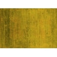 thumbnail image 1 of Ahgly Company Machine Washable Indoor Rectangle Oriental Yellow Industrial Area Rugs, 5' x 7', 1 of 4