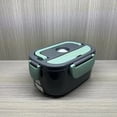 thumbnail image 5 of Electric Heated Lunch Box for Car and Home Dual Use, 304 Stainless Steel Portable Food Warmer with US Plug for Work Travel and Healthy Hot Meal Prep, 5 of 6
