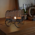 thumbnail image 4 of Metal Wagon Night Light – Western Rustic Table Lamp with Vintage Farmhouse Charm – Country Ranch Accent Lighting for Bedroom, Living Room, or Entryway – Perfect Cowboy Gift for Collectors, 4 of 11