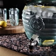 thumbnail image 6 of Couronne Company Bee-My Recycled Glass Beverage Dispenser, G5297, 270.5 ounce Capacity, Clear, 6 of 8