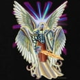 thumbnail image 2 of CafePress - Cherub Angel Maternity T Shirt - Maternity Dark T-Shirt, 2 of 3