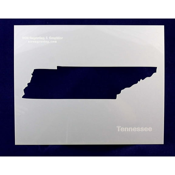 State of Tennessee Stencil 14 Mil 8" X 10" Painting /Crafts/ Templates