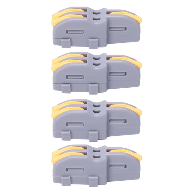 Conector de cable rápido, bloque de terminales rápido de 20 piezas Conector de cable Bloque de cableado de terminales Integración perfecta