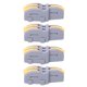 thumbnail image 2 of Terminal wiring block wire connector 20Pcs Quick Terminal Block 1 in 2 out Wire Connector TShape PushType Wiring Splitter SPLF12AYellow, 2 of 8