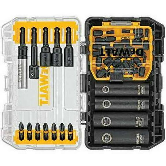 Dewalt FlexTorq(R) IMPACT READY(R) Screwdriving Bit Sets with ToughCase(R) System