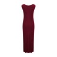 thumbnail image 4 of DJskiyers Plus Size Dresses For Curvy Women Fit Bodycon Dresses Trendy Cocktail Dresses Comfy Tank Dress Sleeveless Maxi Dress, 4 of 6