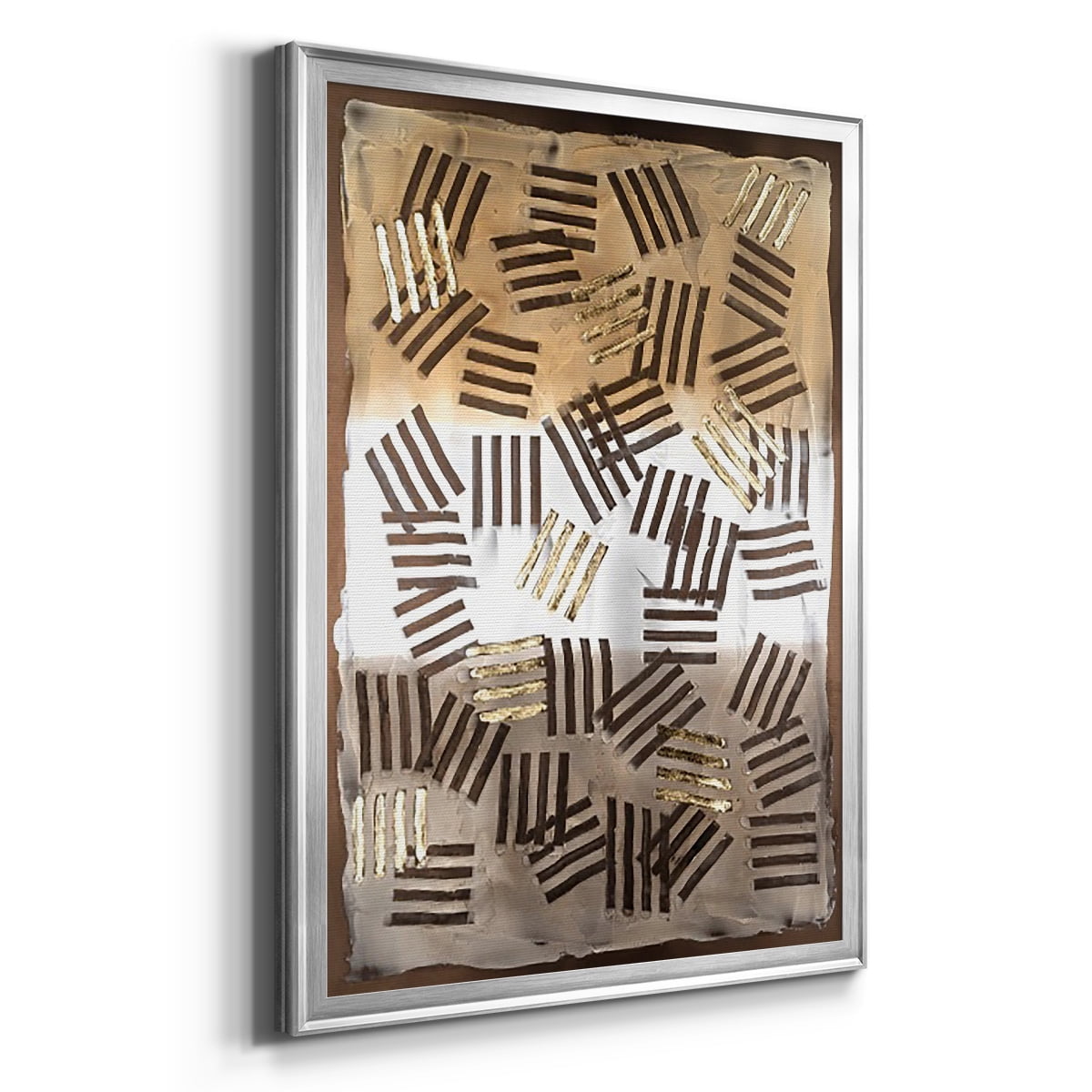 Raffia Palm I Premium Framed Print, in Gold, Black, or Silver - Ready to Hang