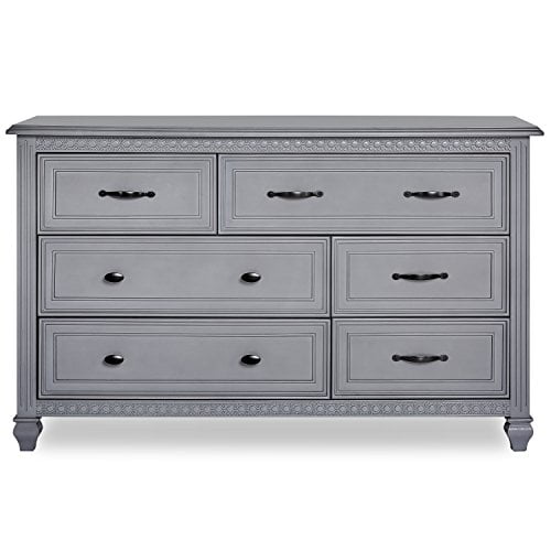 evolur madison double dresser weathered grey