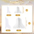 thumbnail image 2 of HUIANER Campanas de Panal Blancas 7 Piezas Campanas de Boda navideñas Colgantes Campanas de Panal de Novia Blancas Campanas de Papel Suministros de decoración para Bodas Fiestas Baby Showers, 2 of 5