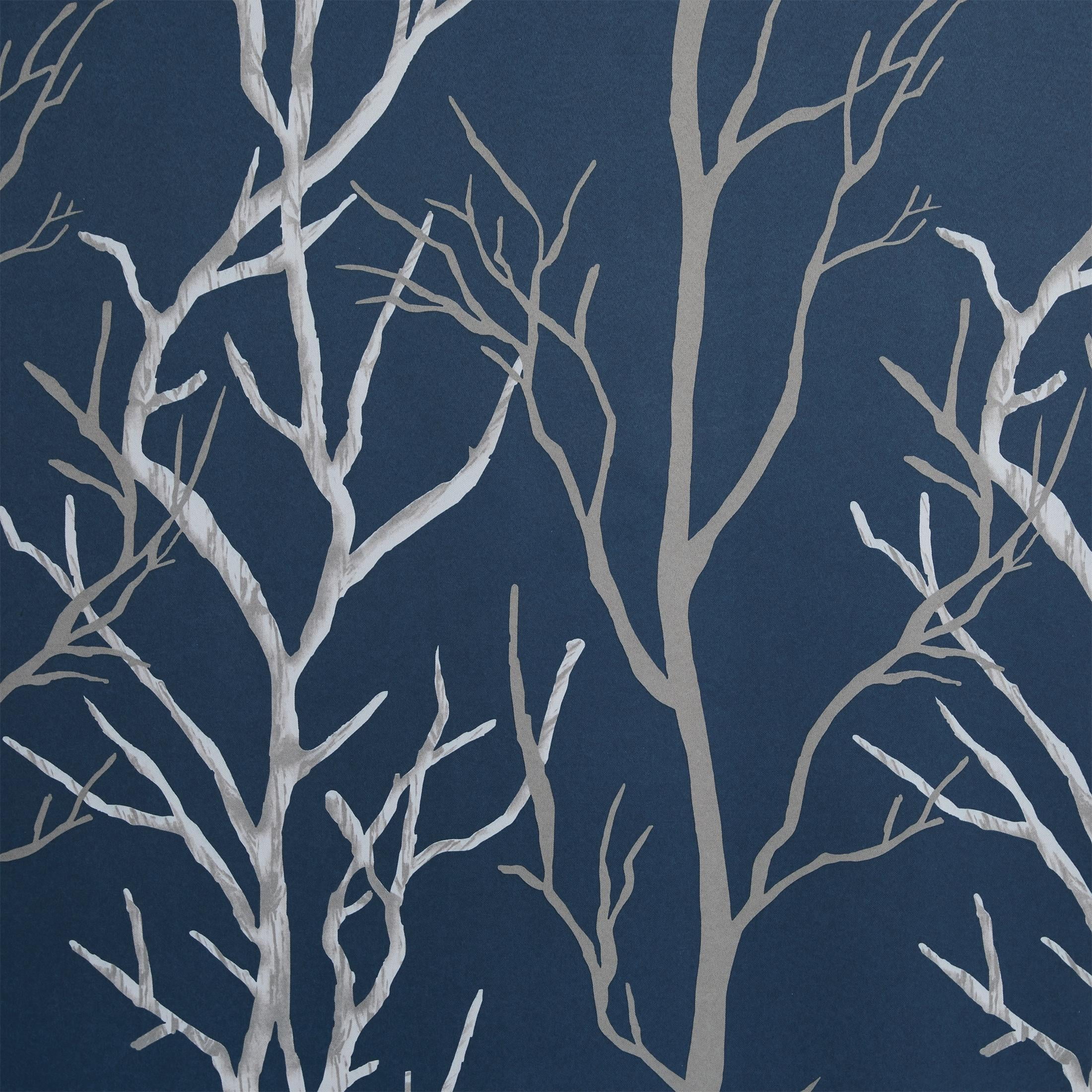 VCNY Home Kingdom Blue Branch Grommet Blackout Curtain, 40" x 95"