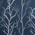 thumbnail image 4 of VCNY Home Kingdom Blue Branch Grommet Blackout Curtain, 40" x 95", 4 of 5
