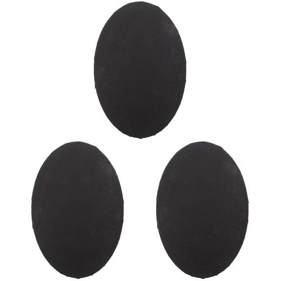 3 Count Round Black Canvas for Painting Big Frame Board Creative Child
