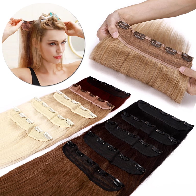 Benehair Clip In 100% Remy Real Hair Extensions Thick One  display picture 1