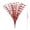 🔥 Red_Base#1115, variant on Artificial Glitter Berry Stems | Sparkling Foam Branches for Christmas Tree Vase Wreath Holiday Decor | Silver Gold Red Picks | 15.75in | Single Pack | Craft Ornament Arrangement