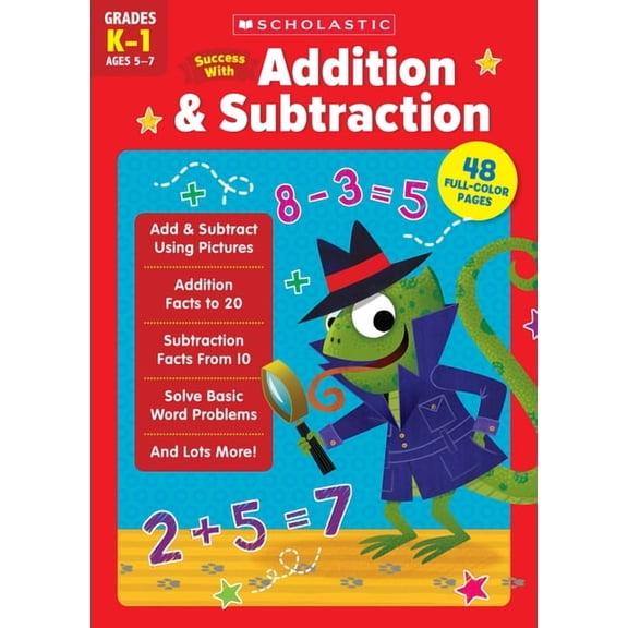 Scholastic Success with Addition & Subtraction (K-1), (Paperback)