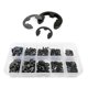 thumbnail image 5 of Sidaley Anillos de retención impermeables de 580 Uds., anillo de seguridad externo de acero inoxidable, buena fijación, resistente al Negro 2piezas, 5 of 6
