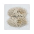 thumbnail image 5 of Fangasis Unisex Slipper Socks Comfort Warm Shoes Plush Lined Booties Slippers Home Cozy House Shoe Beige 12-13.0, 5 of 5