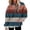 Dark Blue, variant on Bovemsi Sweatshirt for Women Oversized Hoodies Striped Plus Size Sweatshirts Long Sleeve Pullover Fall Clothes With Pocket Comfort Hoodie