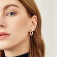 thumbnail image 5 of Coachuhhar Opal Hoop Earrings for Women 925 Sterling Silver Hypoallergenic Huggie Earrings Tiny Cartilage Earrings Mini Hoops Earrings Small Earrings Opal Jewelry for Mother's Day, 5 of 6