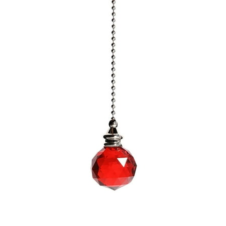 

Clearance! Fenull Crystal Decoration Crystal Ball Dazzling Crystal Ceiling Fan Pull Chain Pull Chain Extension with Connector for Ceiling Light Fan Christmas decoration artificial flowers