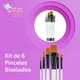 thumbnail image 1 of Colibrix Pinceles Mixtos 4 planos y 2 redondos 6.00 Pieza COLIBRIX Pincel, 1 of 4