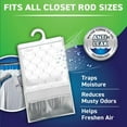 thumbnail image 3 of Concrobium Moisture Grabbers, 3 Pack Hanging Bag, Spring Breeze - 378488, 3 of 7