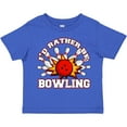 thumbnail image 3 of Inktastic I'd Rather Be Bowling Boys or Girls Toddler T-Shirt, 3 of 5