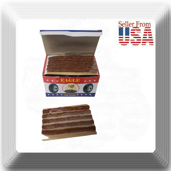 EAGLE Seal Tire Plugs 60 SEALS 100% SELF VULCANIZING TUBELESS TIRE REPAIR PLUG
